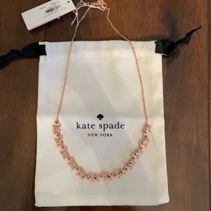 Kate Spade Elephant necklace in rose gold
